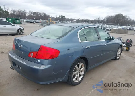 2006 Infiniti G35 z USA, uszkodzony, nr VIN JNKCV51E46M512558